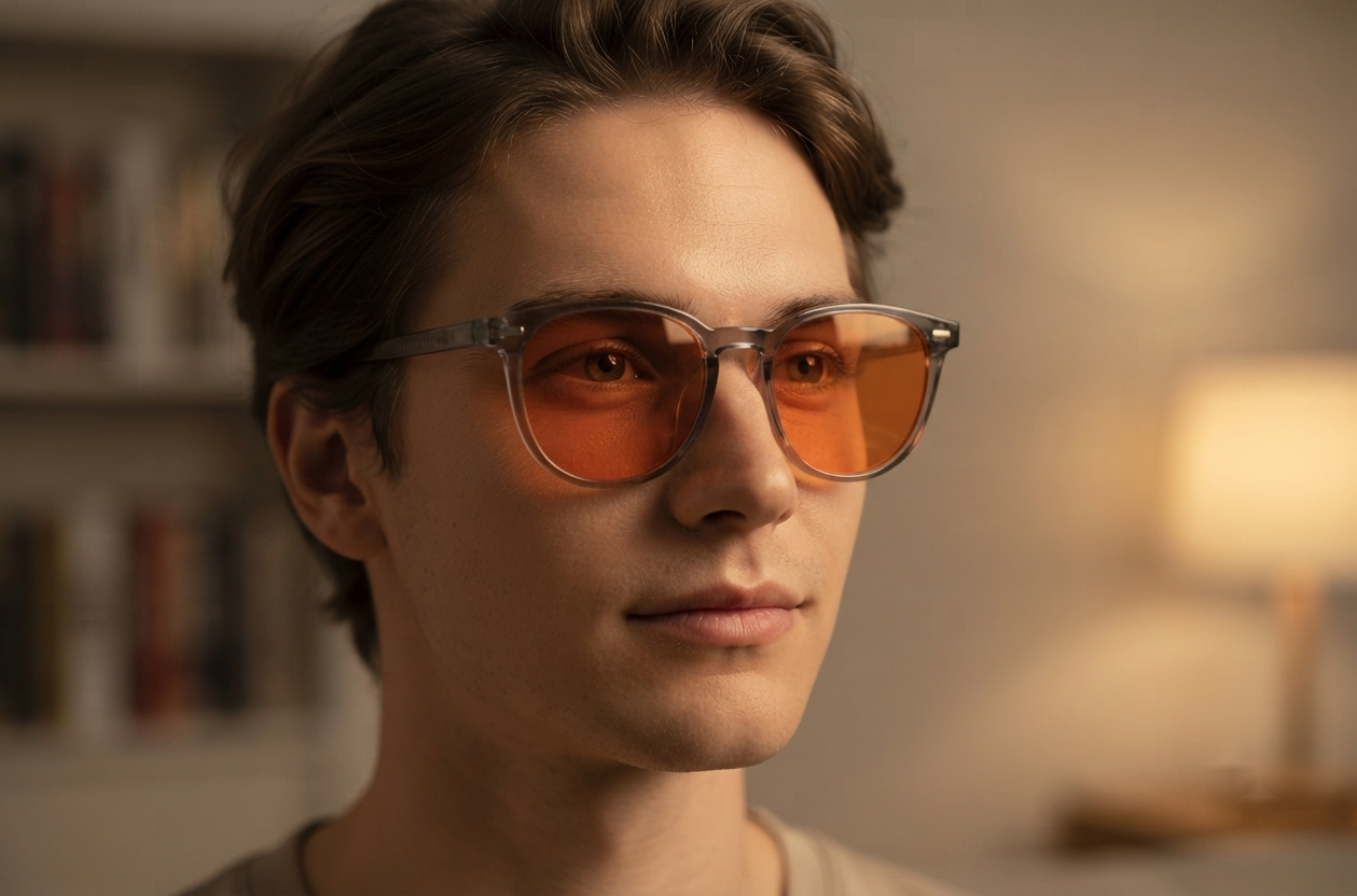 Nocturnal Amber Glasses
