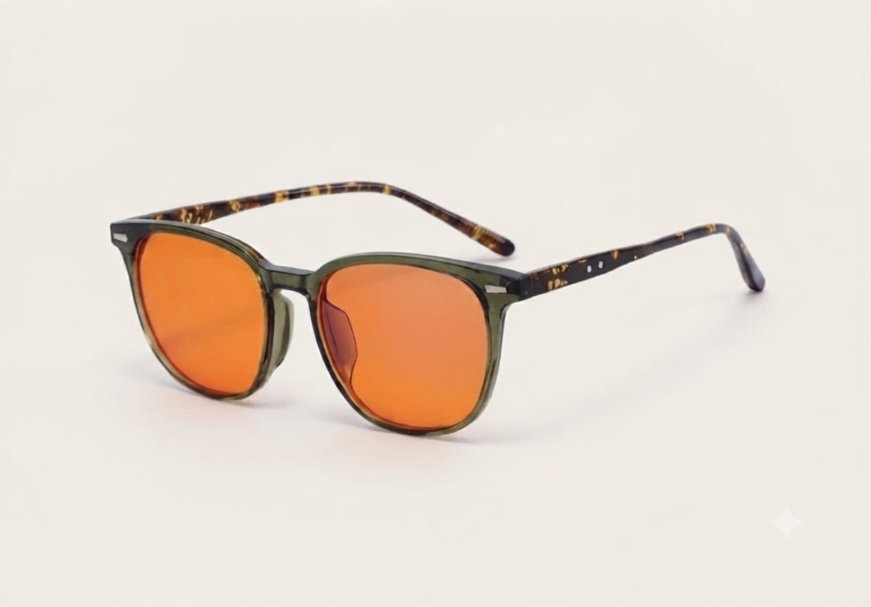Nocturnal Amber Glasses