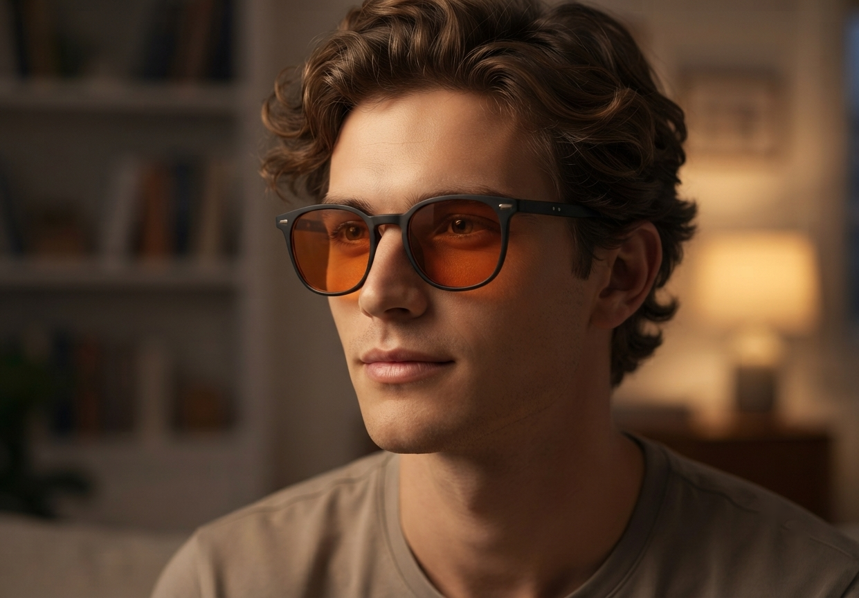 Nocturnal Amber Glasses