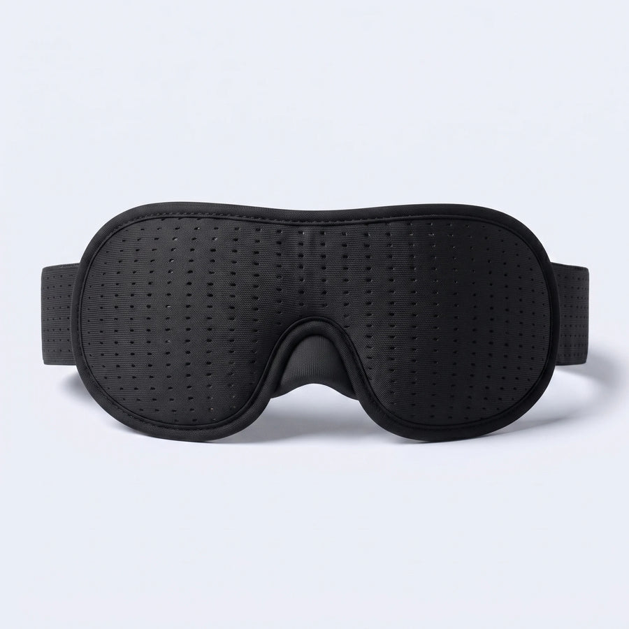 3D-Schlafmaske in Schwarz